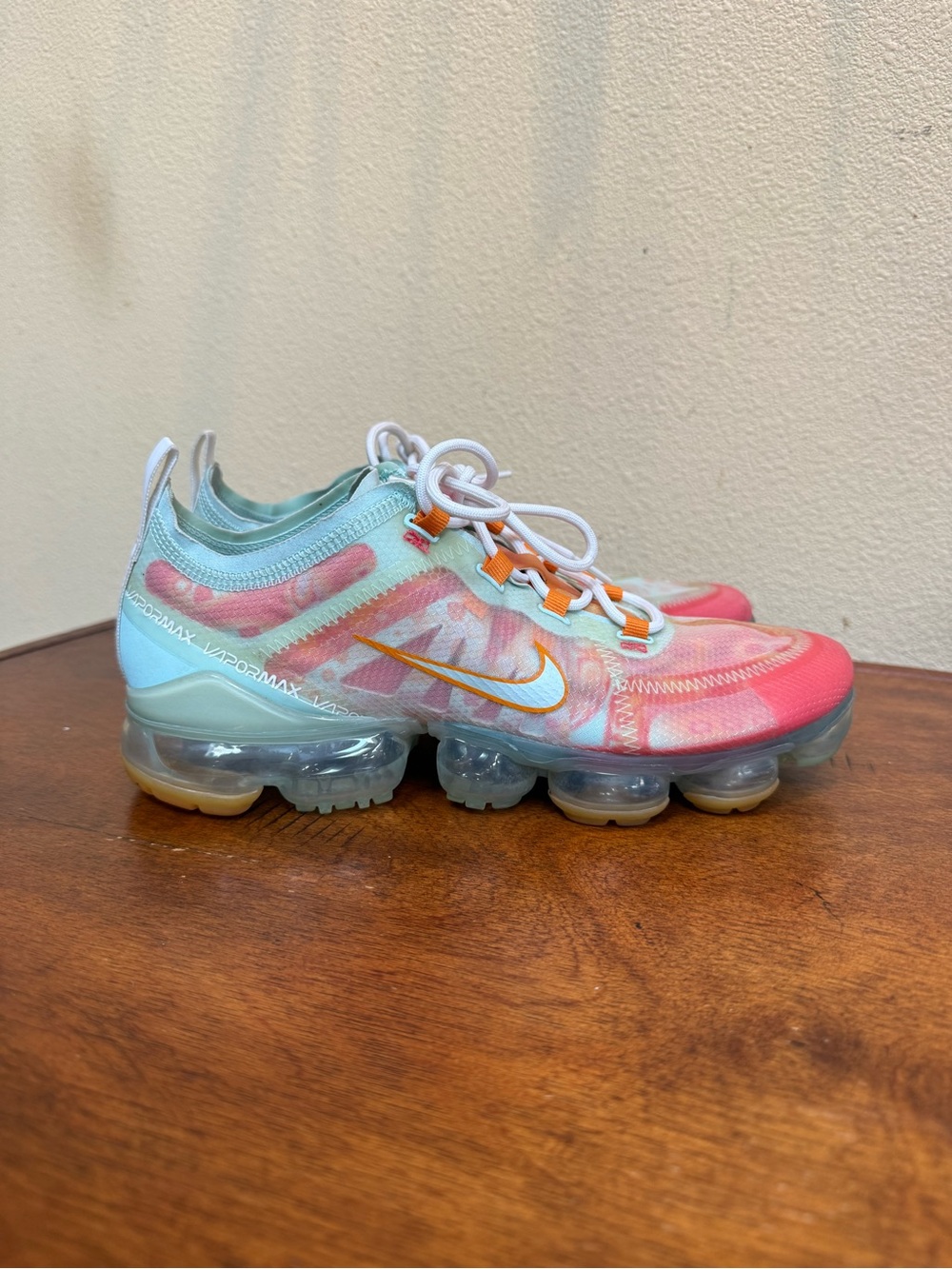 Nike Air VaporMax 2019 QS Teal Tint Ember Women's Size 9